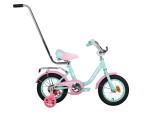Велосипед Black Aqua Princess 12; 1s, с ручкой KG1202 со светящимися колесами, мятный-розовый.jpg