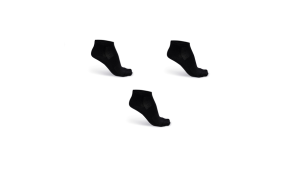 Носки низкие детские классические  3 пары черные