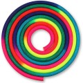 Скакалка для художественной гимнастики утяжеленная  семицветная INDIGO радуга