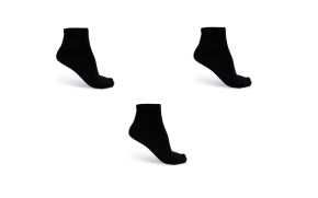 Носки средние классические 3 пары черные