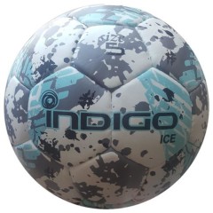 Мяч футбольный №5 INDIGO ICE тренировочный (PU)