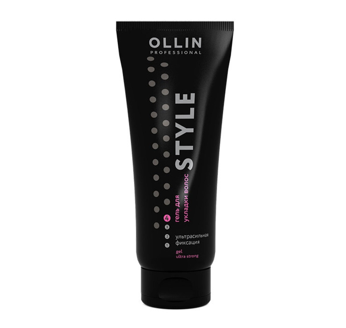 OLLIN STYLE Гель для укладки волос ультрасильной фиксации 200мл  Gel Ultra Strong