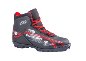 лыжные ботинки TREK Blazzer2 черный (лого красный) N